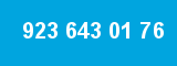 923 643 01 76
